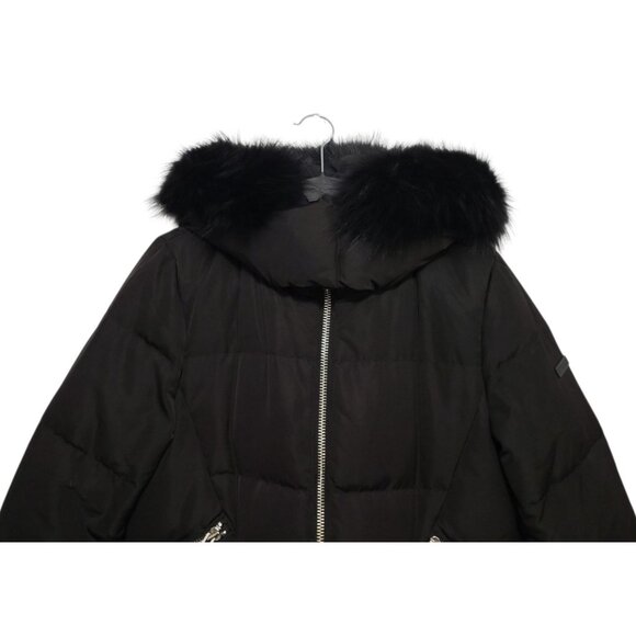 Derek Lam 10 Crosby Black Down Puffer Coat - Picture 6 of 17
